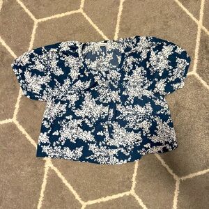 Abercrombie and Fitch Flowy Button Up Blouse